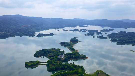 水库自然风光千岛湖