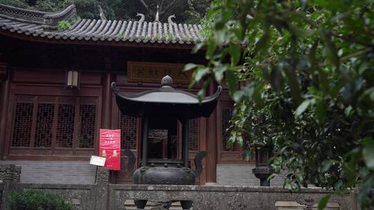 杭州飞来峰韬光寺风景