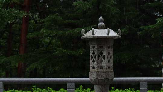 古建筑屋檐下雨空镜头大雨小雨雨季谷雨惊蛰