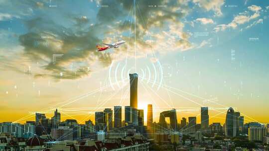 未来城市科技城市5g智慧城市