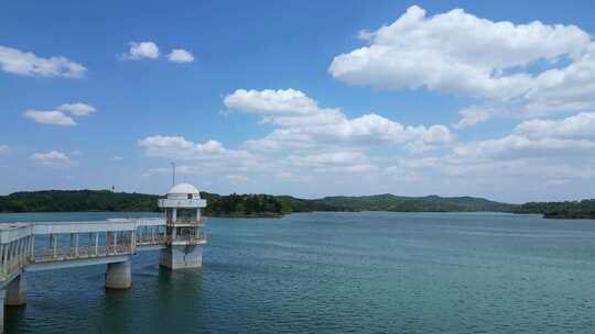 山水 云雾 湖面 绿水青山 湖水