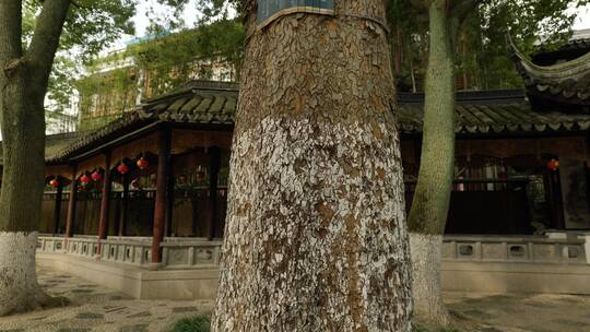 苏州寒山寺古建筑人文景观