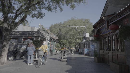 北京秋天街道 秋天胡同