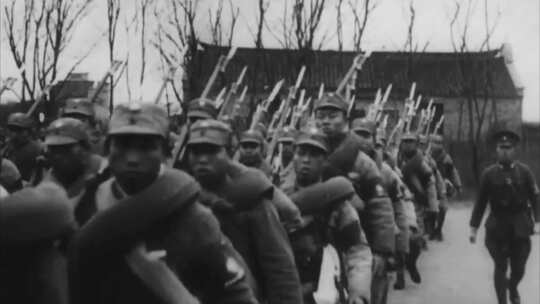 1932年上海中国军民抗日真实影像
