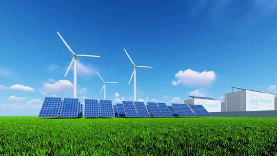 4K绿色新能源 可再生能源