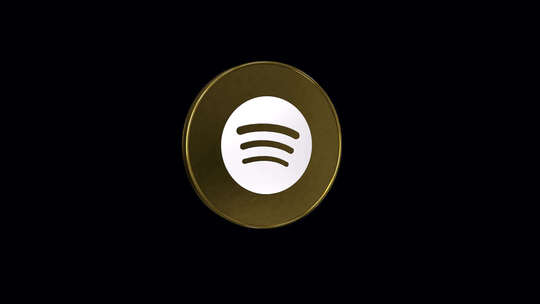 Spotify 3D圆形图标