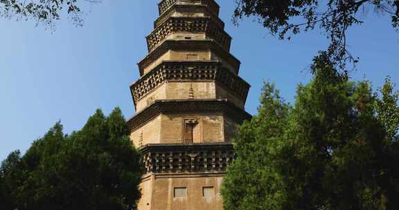 河北邯郸响堂山常乐寺实景素材