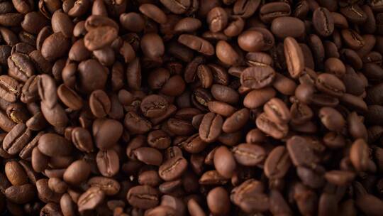 咖啡豆旋转画面
