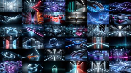 智能云平台数据传输存储(前136S为快速预览)高清在线视频素材下载