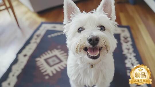 萌宠西高地白梗小狗狗的治愈日常