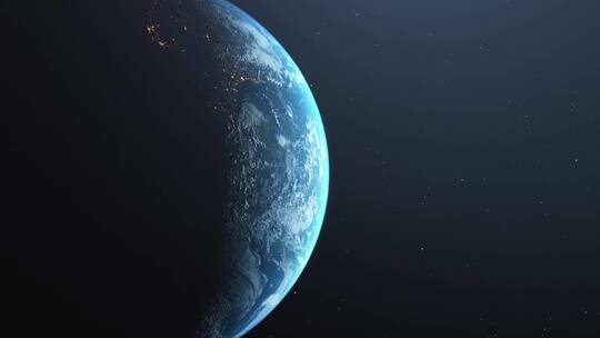 地球 蓝色星球 CGI视频素材模板下载