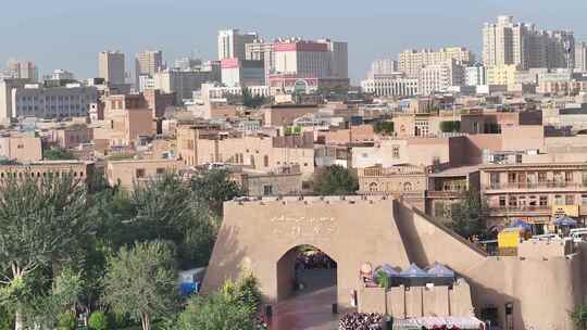 喀什古城航拍