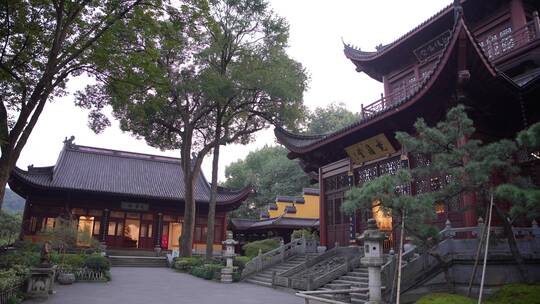 杭州飞来峰永福寺禅院风景