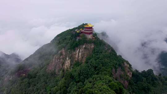 南五台山 钟南山 秦岭 云海 日出 云彩 蓝天