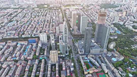 长春市中心IFC城市风光航拍合集