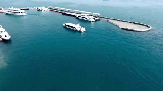 青海湖航拍视频素材模板下载