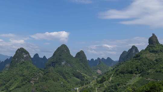 延时航拍风景 桂林山水 大美中国 壮丽山河