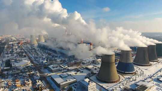 4K-核废气、空气污染、工业污染、工业废气