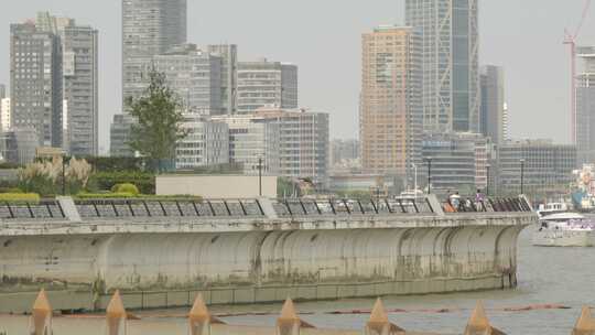 上海  黄浦江  城市飞鸟