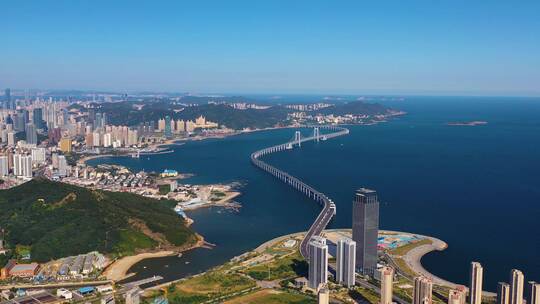 大连城市航怕大景