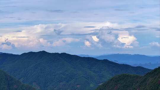 航拍中国福建武夷山美丽风景