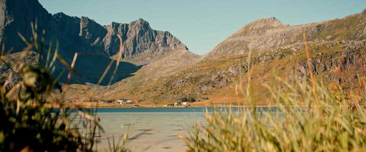 Lofoten，宁静，挪威，海岸