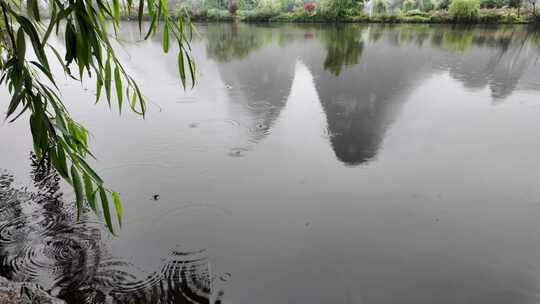 涟漪雨滴雨水