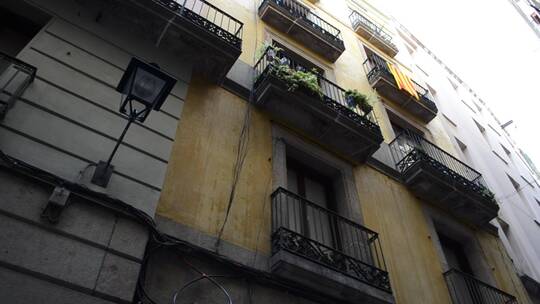 巴塞罗那的阳台