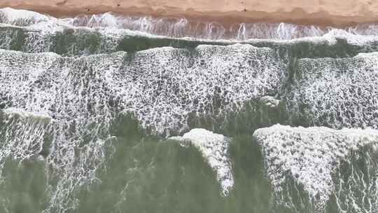 沙滩海浪视频素材模板下载