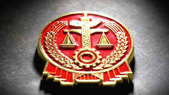 法院的徽章