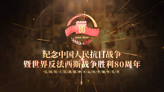 抗日胜利80周年