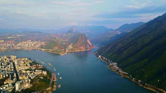 长江三峡巫峡风光