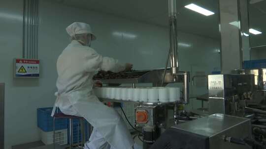 牛肉干风干牛肉生产包装车间