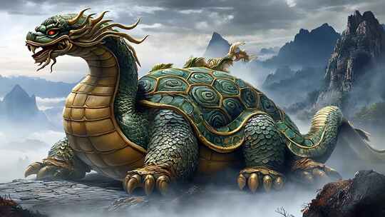 四大神兽 青龙白虎 朱雀玄武 上古神兽