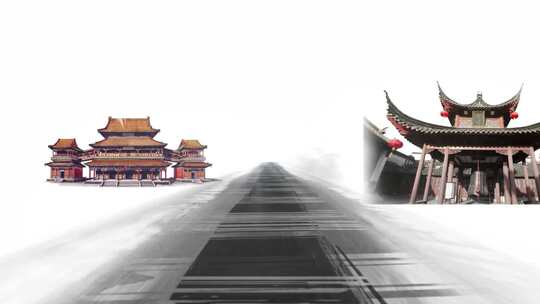 中国风水墨图文展示