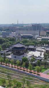 竖版九江城市风光