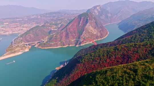 三峡红叶