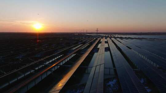 太阳能光伏发电光伏板新能源清洁能源碳中和