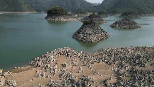 清远桃花湖航拍