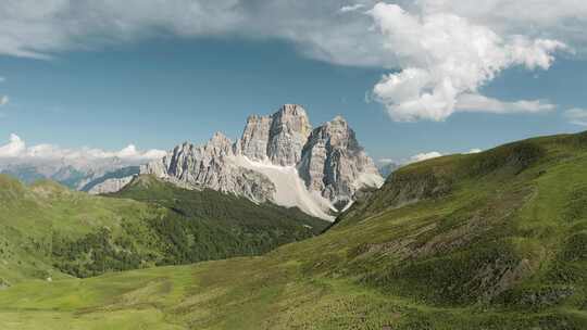 Passo Di Giau，白云石，山脉