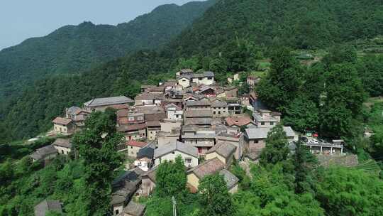 航拍浙江松阳县