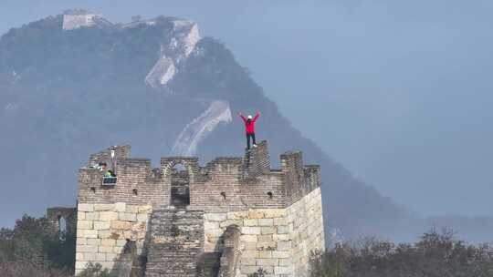 经典7倍旱地拔葱鹰飞人像