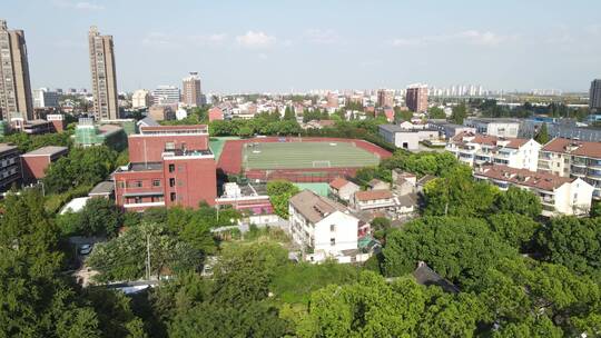 上海醉白池公园空镜