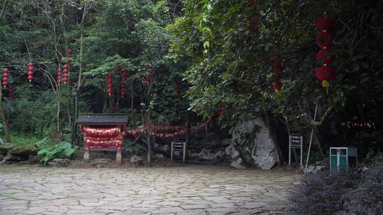 杭州三天竺三生石风景