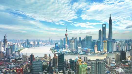 【4K可商用】中国一线城市发展延时航拍