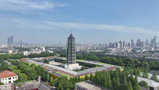 南京大报恩寺遗址景区航拍