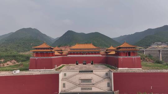 洛阳宫殿灵山寺宣传片建筑航拍