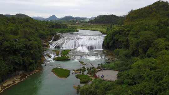 山水河流小溪水湖泊峡谷自然风光