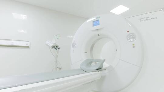 高端医疗设备CT检查全身检查体检CT扫描视频素材模板下载