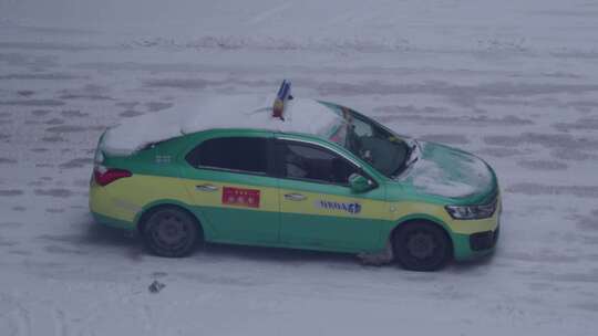 襄阳车租车雪天行驶